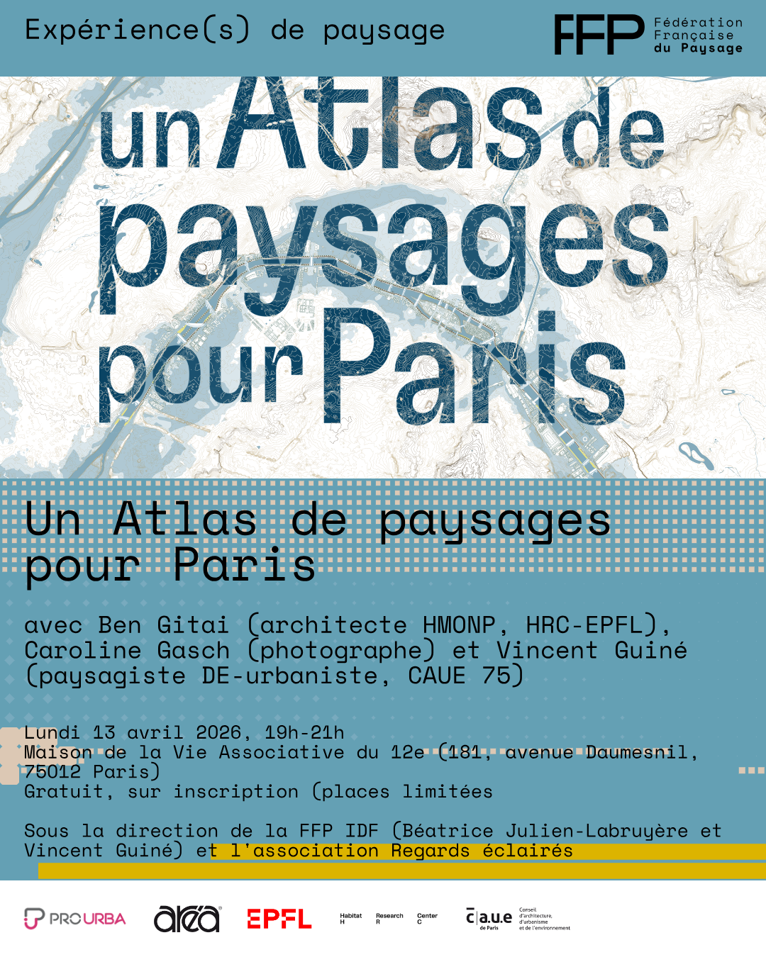 Un Atlas de paysages pour Paris | Fédération Française du Paysage - FFP